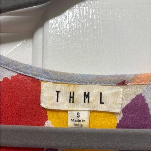 THML Multicolor Ruffle Sleeve Blouse - Picture 3 of 3